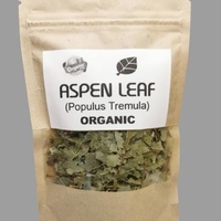 Organic ASPEN LEAF | Populus tremula | Aspen Leaf Tea | Herbal Tea | Medicinal Herbs | Dried Herbal Tea | Herbal Medicine | Organic Leaf Tea