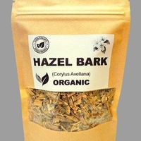 Organic HAZEL BARK | corylus avellana | hazel bark tea | herbal tea | herba | tea | dried bark tea | organic herbs | dried herbs |