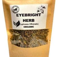 Organic EYEBRIGHT HERB | euphrasia officinalis | eyebright tea | euphrasia spp herba | dried herbs | organic herbs | tea