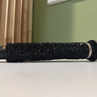 Декорация на микрофон с кристали