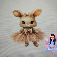 Кърпа (месал) за погача ''Зайче с рокличка''