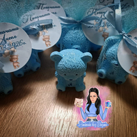 Подаръци за гости - мече с буквичка