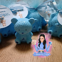 Подаръци за гости - мече с буквичка