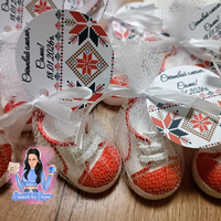 Подаръци за гости - обувка/буйка в червено