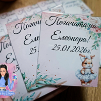 Магнити на тема '' Зайче с бяла рокля ''