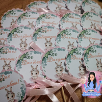 Топери с пожелания ''Зайче със зелени листа''