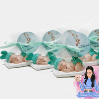 Подаръчета за гости - бебе с възглавничка