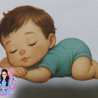 Кърпа (месал) за погача - ''Бебе - момче''