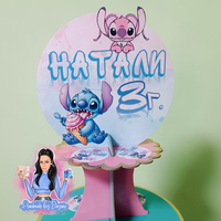 Стойка за мъфини -  ''Стич и Ейнджъл / Stitch and Angel