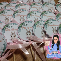 Топери с пожелания ''Зайче със зелени листа''