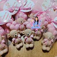 Подаръци за гости - мече с балони