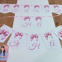 Банер на тема ''Розова панделка''