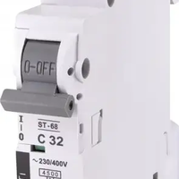 Автоматичен прекъсвач ETI ST-68 (4.5kA) 1p C 16A