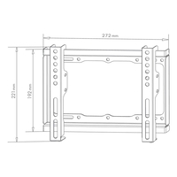 Стойка за телевизор Xmart 1743SF, Фиксирана