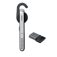 Слушалка Jabra Stealth Uc Ms Mono, безжична, микрофон, черна