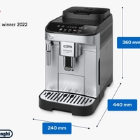 Кафеавтомат De'Longhi Magnifica Evo ECAM 290.31.SB, 1.8 л, 15 бара