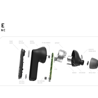 Аудио слушалки In Ear JBL Tune 230NC TWS, True Wireless, Pure Bass, Noise Cancelling, IPX4, Черен