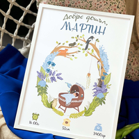 Бебешка визитка - момче