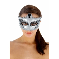 Маска за очи сребриста - Shhh Blindfold Maskarade