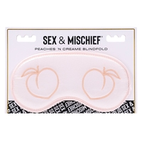 Маска за очи - кремава с праскови - Shhh Blindfold Sportsheets Peaches 'n CreaMe