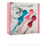 Комплект от три броя Вагинални топчета C02 Satisfyer Power Balls