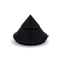 Комплект вибратор за двойки The Cowgirl Cone Черен