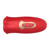 Клиторен стимулатор Ember Licking and Vibrating Mouth Shape Massager