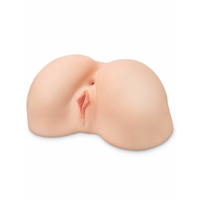 Дупе 2 в 1  - Endurance Jack Ass Pipedream PLUS PERFECT 10 BOOTY LIGHT Телесен