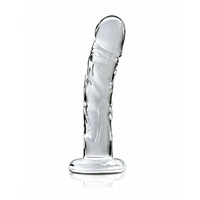 Стъклено прозрачно дилдо Pipedream Icicles