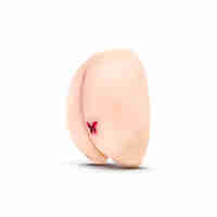 Мастурбатор за мъже Дупе и вагина с вибрации - Endurance Jack Ass Blush X5 Телесен
