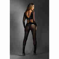 Цяло боди за тяло Fantasy Lingerie Черен S/M S9407314