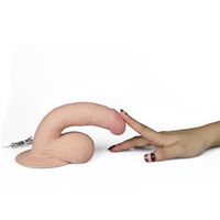 Дилдо LOVETOY Ultra Soft Dude с вибрация 7.5