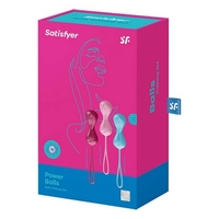 Комплект от три броя Вагинални топчета C02 Satisfyer Power Balls