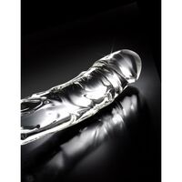 Стъклено прозрачно дилдо Pipedream Icicles