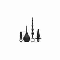 Комплект за анално удоволствие Fifty Shades of Grey Starter Kit Черен