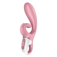 Вибратор за G-точка SATISFYER Vibe Hug Me с APP Satisfyer Connect Pink