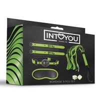 BDSM комплект INTOYOU SHINING LINE Glow in the Dark с 5 части