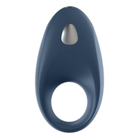 Вибриращ пръстен SATISFYER Royal One с приложение, син