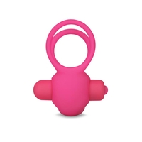 LOVETOY Двоен вибриращ пенис за клитор Power Clit Duo Pink