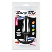 Анален плъг LOVETOY Lure Me размер L – черен силикон