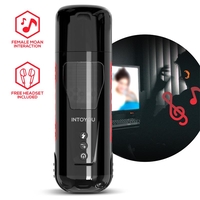 INTOYOU Pyro Advanced тласкащ, въртящ се и стенещ мастурбатор