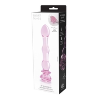 Дилдо Dream Toys Glaze Glass Роза