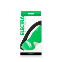 Маска за очи - Електрическо зелено Shhh Blindfold NS Novelties Electra