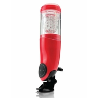 Автоматичен мастурбатор с орален ефект - Endurance Jack Ass Pipedream EXTREME MEGA-BATOR MOUTH RED