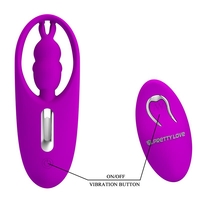Клиторен стимулатор за бикини PRETTYLOVE Wild Rabbit с дистанционно управление