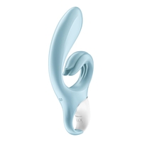 SATISFYER Love Me Blue Rabbit вибратор с двойна стимулация | 12 режима