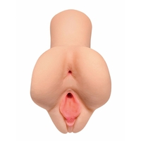 Мастурбатор 2 в 1 Endurance Jack Ass Pipedream PDX PLUS PICK YOUR PLEASURE STROKER LIGHT Телесен