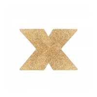 Щитчета за зърна - Flash Cross Златист Bijoux Indiscrets FLASH