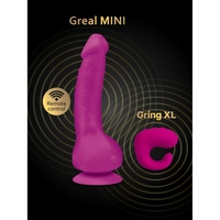 Дилдо Gvibe Greal Mini с дистанционно