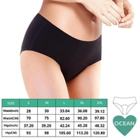 ADALET ECO PERIOD Ocean Менструални бикини Normal, Размер XXL